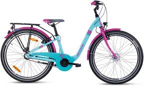 Sie sind außerdem von der motorik und auffassungsgabe so weit, viele situationen richtig einschätzen zu. Scool Chix Alloy 24 3 S Turkis Violett 2021 Fahrrader Und Zubehor Online Kaufen Intersport Klopping