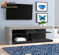 Everly TV Stand Meja TV Minimalis Panjang 150 Cm Bisa Untuk Semua Ukuran TV  /P/L/T 150/30/40 Cm ( Bukan Rakitan Bukan Serbuk Gergaji Bukan Pabrikan) ...