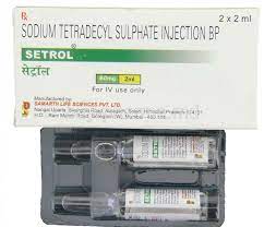Nausea, vomiting, mucosal lesions, esophageal perforation, discoloration at the site of injection, ulceration at the site. Buy Sodium Tetradecyl Online Buy Pharma Md