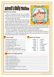 english esl daily routines worksheets most downloaded