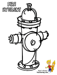 The hydrant is the tip of the iceberg, signifying through its color what lies beneath the surface in terms of functionality. Fire Hydrant Coloring Home