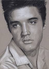 Elvis In Charcoal 213 By Rob De Vries Elvis Presley Photos Elvis Elvis Presley