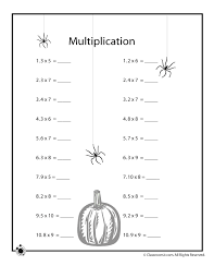 A math website kids love! Halloween Math Worksheets Decimal Multiplication Woo Jr Kids Activities