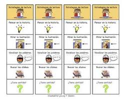 Reading Strategies Bookmarks For Students In Spanish Reading Strategies Reading Strategy Bookmarks Reading Resources