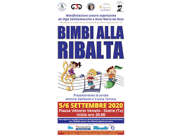 Blu radio is a radio station in bogotá, colombia, owned by caracol tv. Manifestazione Canora Bimbi Alla Ribata 5 6 Settembre 2020 Il Nome E