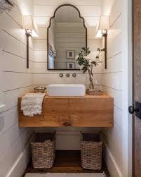 This is a great choice for modern apartments. 25 Half Bathroom For Your Perfect Guest Bathroom Design Ideas