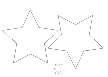 Klassische sternvorlagen mit 6 zacken. Weihnachtssterne Ausmalbilder Sterne Zu Weihnachten Ausdrucken