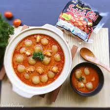 Cilok Baso Aci Asli Bandung Di Instagram Pulang Tarawih Enak Nya Ngemil Seblak Cilok Dari Cilok Bandung Cilok Nya Lem Makanan Pedas Masakan Simpel Makanan