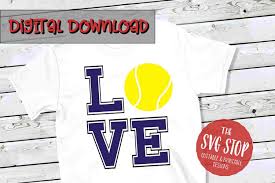 Love Tennis Svg Png Dxf 225837 Svgs Design Bundles