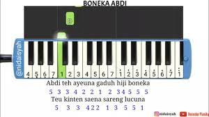 View the profiles of people named abdi teh. Not Angka Pianika Lagu Boneka Abdi Tutorial Mudah Main Pianika Lagu Boneka Abdi Youtube