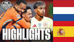 Netherlands vs. Spain UEFA Nations League Highlights | FOX ... - YouTube