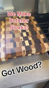 Every kitchen needs a Butcher Block! Makes a great gift for any occasion!  Get some wood!!!! #gotwood #medinaohio #butcherblock #kitchendecor