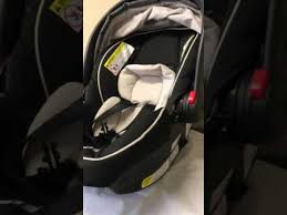 Graco Quick Connect Car Seat 2016 Model How To Loosen The Double Straps Youtube