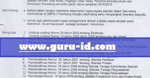 Contoh sk ekstrakurikuler sd 2018 doc. Contoh Sk Kepala Dinas Pendidikan Untuk Guru Honorer Info Pendidikan Terbaru