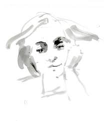 Another fine hour with @drawingisfree_org. Each sketch made during a short  song. Same as swimming laps, the first half is tentative and nearly  abandoned and then the flow kicks in. A joy