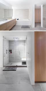Floor tiles for bathroom gray. Bathroom Tile Idea Use Large Tiles On The Floor And Walls 18 Pictures