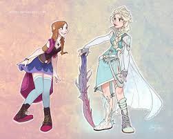Frozen Fantasy By Skirtzzz On Deviantart Disney Princesses And Princes Disney Fan Art Alternative Disney Princesses