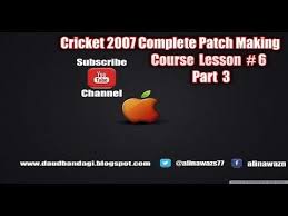 Only australia england south africa and new zealand authorized player names and kits. Ea Cricket 07 Patch Making Tutorial 6 Part 3 How To Edit Fixtures In Urd Tutorial Patches Cricket