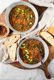Vegan Lentil Soup Recipe 8 Ingredients Recipe In 2020 Vegan Lentil Soup Recipes Soup Recipes Lentil Soup