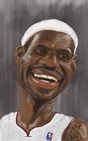 Lebron James Celebrity Caricatures Celebrity Drawings Celebrity Art