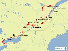 The map created by people like you! Stepmap Ontario Quebec Landkarte Fur Canada