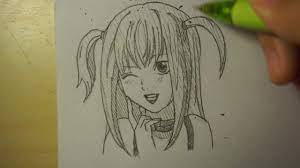 How to Draw Misa Amane from Death Note - YouTube