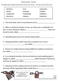 Free Printable Chemistry Worksheets Chemistry Worksheets Math Fact Worksheets Worksheets For Kids
