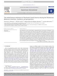 La universidad el bosque dentro de su política de internacionalización establece alianzas de cooperación académica con universidades en el exterior, cuyo objeto principal es facilitar. Pdf The Initial Human Settlement Of Northwest South America During The Pleistocene Holocene Transition Synthesis And Perspectives