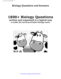 Students worksheets remain free for download! Biology Questions And Answers Pdfdrive Com 1