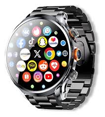 Nfc Smart Watch Hombre Videollamadas Gps Reloj Inteligente Gran Pantalla De 1,95 '' 1100 Mah 2025 Nuevo | Cuotas sin interés