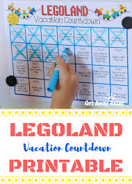 Legoland Countdown Calendar Printable Also planning calendars for two. legoland countdown calendar printable