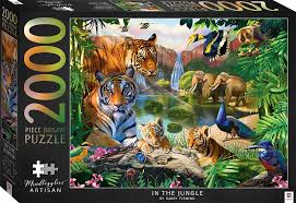 See more ideas about jigsaw puzzles, puzzles, jigsaw. Mindbogglers Artisan In The Jungle 2000 Piece Jigsaws Adults Hinkler