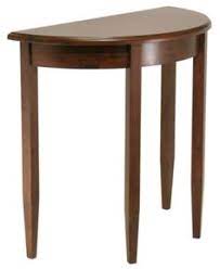 These tables have the ability to squeeze into just about any kind of smaller living room, the entryway to the home or hallway to add more surface area. 19 Half Round Table Ideas Half Round Table Table Half Moon Console Table