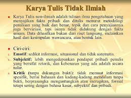 Biasanya buku cerita non fiksi ini digunakan sebagai penunjang referensi untuk membuat karya ilmiah, skripsi, makalah dan lain sebagainya. Ragam Bahasa Karya Tulis Bukan Fiksi Dan Fiksi Pertemuan 2 Ppt Download