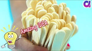 the best amazing ice cream stick craft ideas best out of waste artkala 361