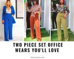Two-Piece Set Office Wears You'll Love | Zaineey's Blog
