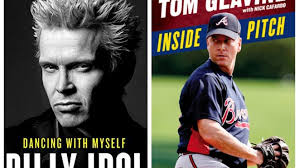 No live music or sports? Here's two books from Tom Glavine and Billy Idol  to tide you over