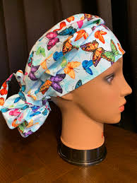 Butterfly Scrub Caps