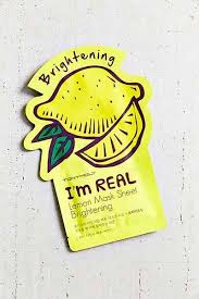 Tonymoly Im Real Mask Sheet Urban Outfitters Lemon Mask Tony Moly Korean Beauty Secrets