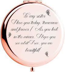 We did not find results for: Buy Fnbgl Sister Gifts From Sister Brother Sisters Birthday Gift Ideas Rose Gold Compact Mirror With Treasured Message For Mother S Day Birthday Christmas Graduation And Special Celebration Online In Turkey B07y8mt9qg