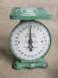 Antique way rite 25lb pound tan farm house kitchen scale! Vintage Kitchen Scale Kitchen Scale Antique Kitchen Vintage Kitchen