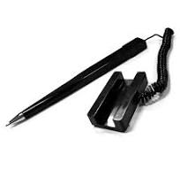 Amazon.com: Stick on Coil Pen - Tethered Ballpoint Pen with ...