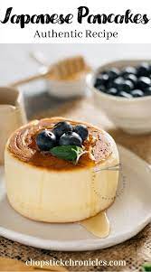 Extra Thick And Fluffy Japanese Pancakes Recipe Recipes Japanese Dessert Recipes Food