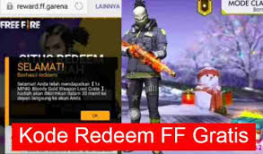 Free fire atau biasanya yang dikenal ff adalah salah satu gim battle royale populer untuk platform mobile. Ff6m4uslclds Kode Redeem Ff Mp40 Bloody Gold Weapon Loot Crate