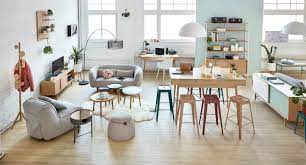 Décoration salon cosy décoration salon cocooning idee peinture salon déco salon salon bleu peinture maison décoration salon salle à manger décoration salon appartement amenagement salon. Comment Amenager Et Decorer Un Salon Salle A Manger Maisons Du Monde