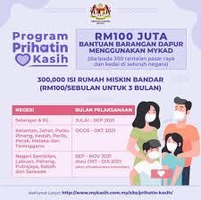 Jun 24, 2021 · now only rm5/month for yoodo's 80gb jaringan prihatin offer. Bantuan Barangan Dapur Rm100 Sebulan Selama 3 Bulan