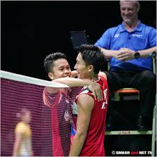 Momota, the magic on the court. Kento Momota Vs Anthony Sinisuka Ginting Badminton