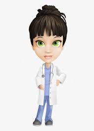 Maybe you would like to learn more about one of these? Clipart Black And White Library Delicate Character Female Doctor Png Cartoon Free Transparent Png Download Pngkey