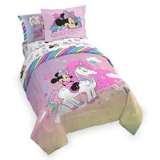 Disney's lovable minnie mouse makes an adorable bedroom theme for kids. Minnie Mouse Unicorn Dreams Comforter Set Full Shopdisney