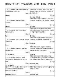 No matter what age you are, chances are you know a bit of harry potter's s. Entertaining Harry Potter Party Games Printables And Group Games Harry Potter Party Games Harry Potter Games Harry Potter Quiz